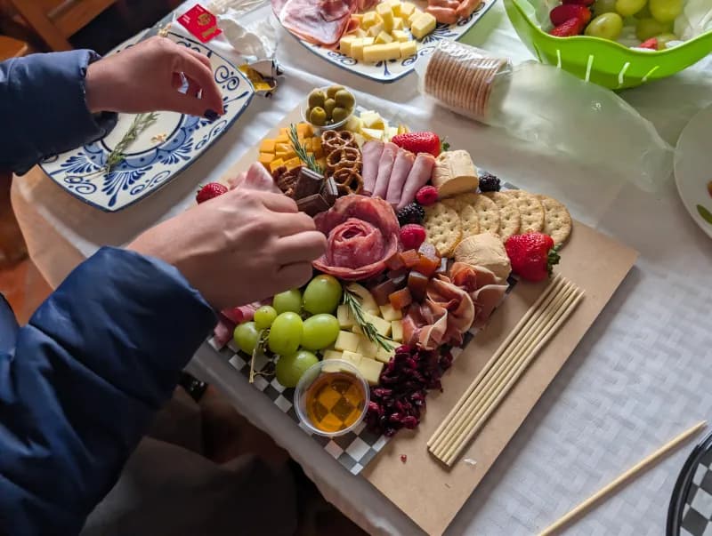 Tabla de charcutería premium